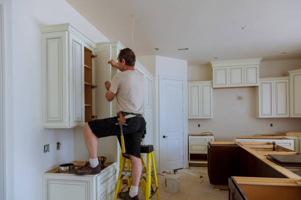 Open concept kitchen conversion in Parrish by JMT Kitchen Cabinet